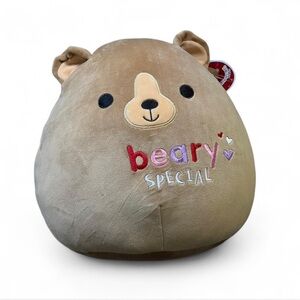 Squishmallows Brown Plush Toy